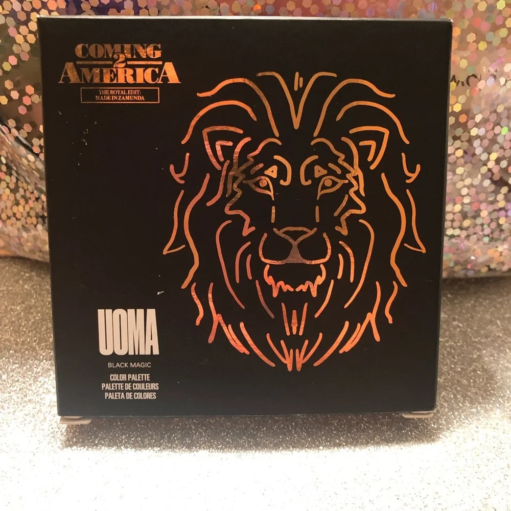 BNIB! LE! UOMA Black Magic Coming 2 America Eyeshadow Palette 🎨 Queen To Be 👑